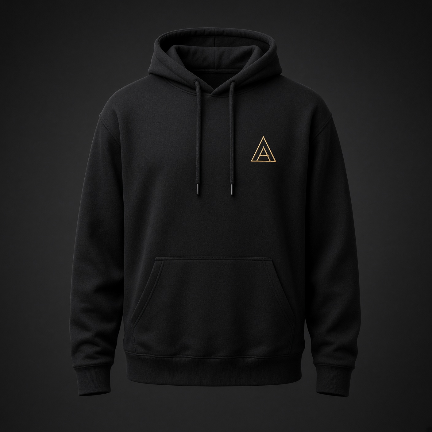 Gold A Hoodie